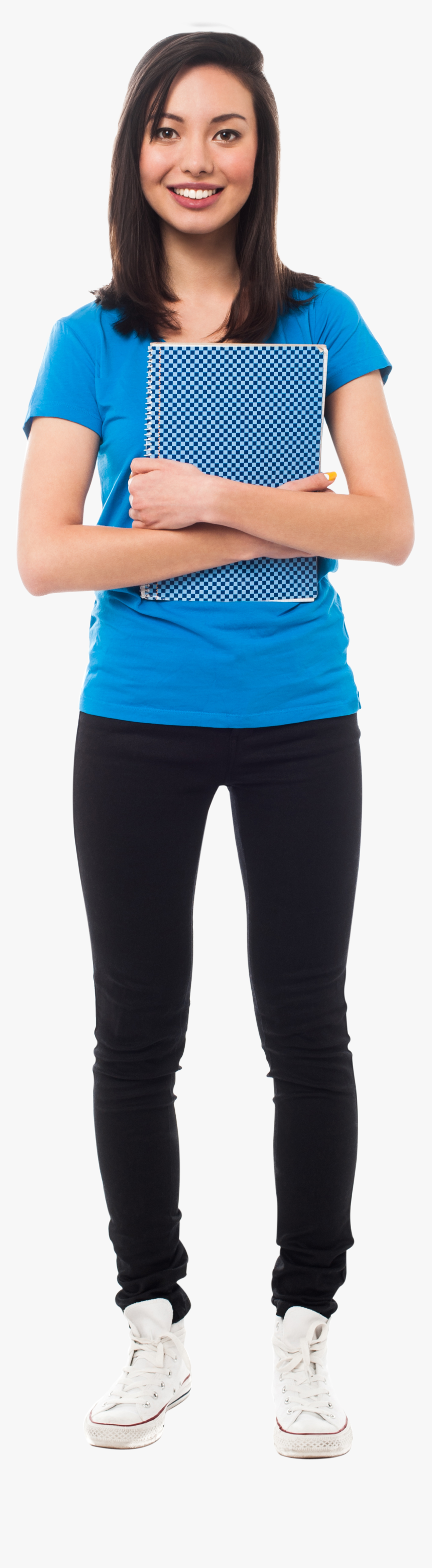 Woman Student Png Stock Photo - Standing Girl Png, Transparent Png