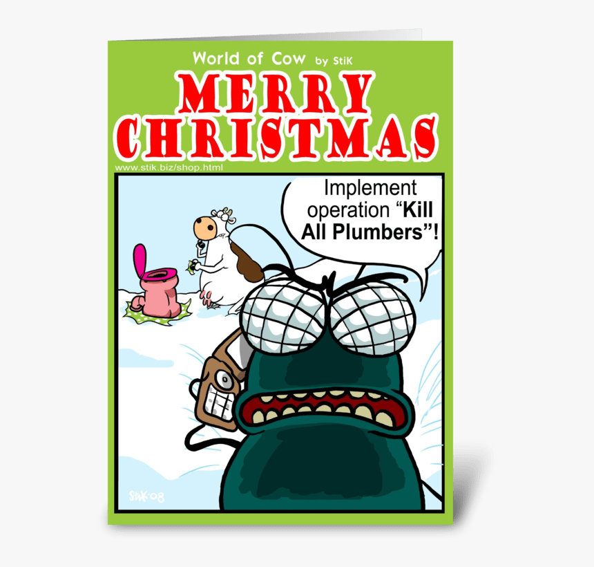 Dangerous Toilet Tech Greeting Card, HD Png Download