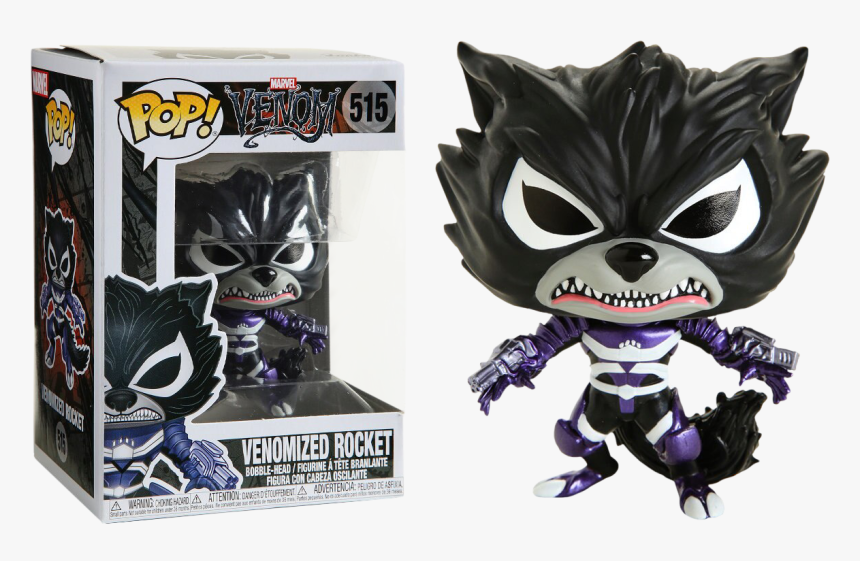 Venomized Rocket Raccoon Pop Vinyl Figure 

 
 Data, HD Png Download