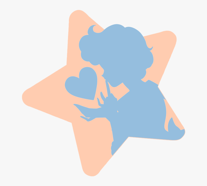 Blue, Heart, And Manga Image, HD Png Download