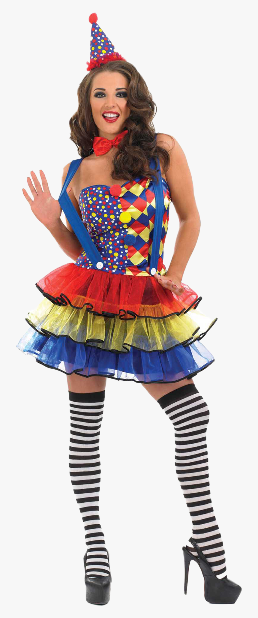 Sexy Clown Costume, HD Png Download