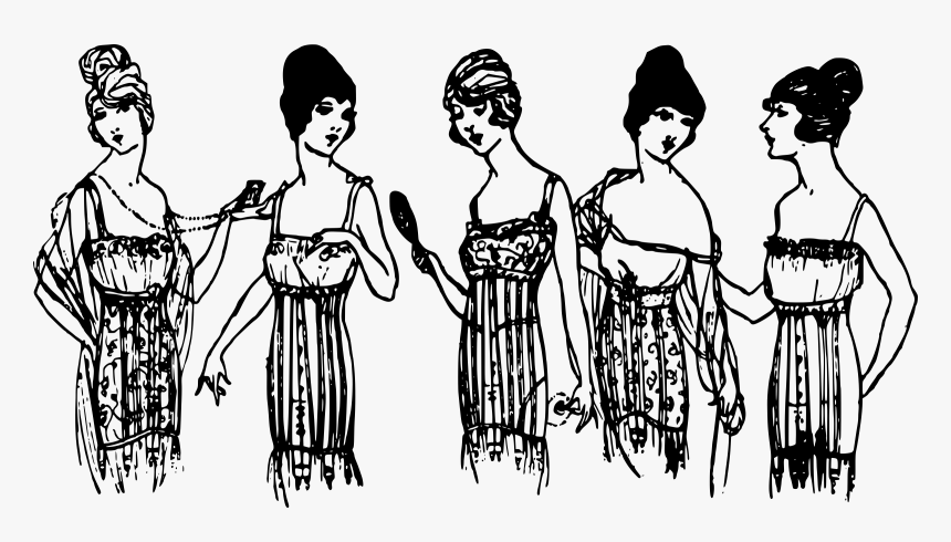 Sexy Corset Ladies Clip Arts, HD Png Download