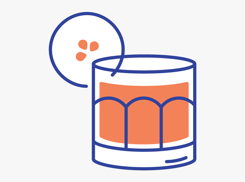 Cocktails Clipart Bourbon Glass, HD Png Download