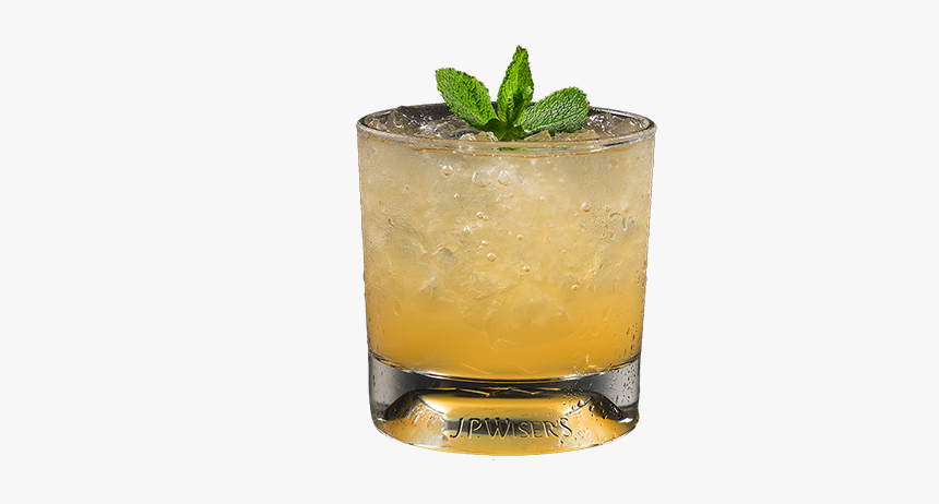 Mint Julep Cocktail In Rocks Glass With Wiser S Canadian, HD Png Download