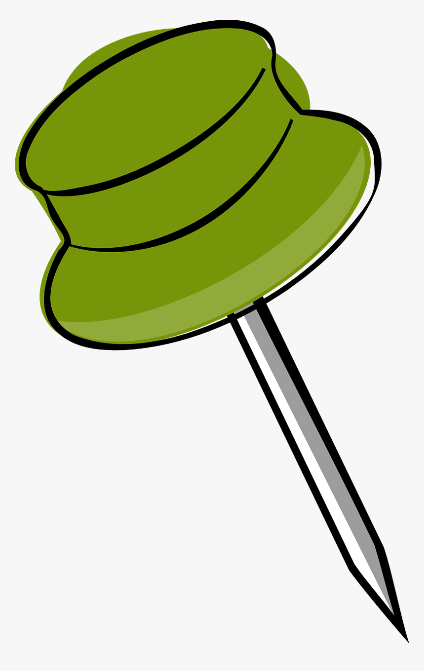 Drawing-pin Pushpin Push Pin Free Picture, HD Png Download