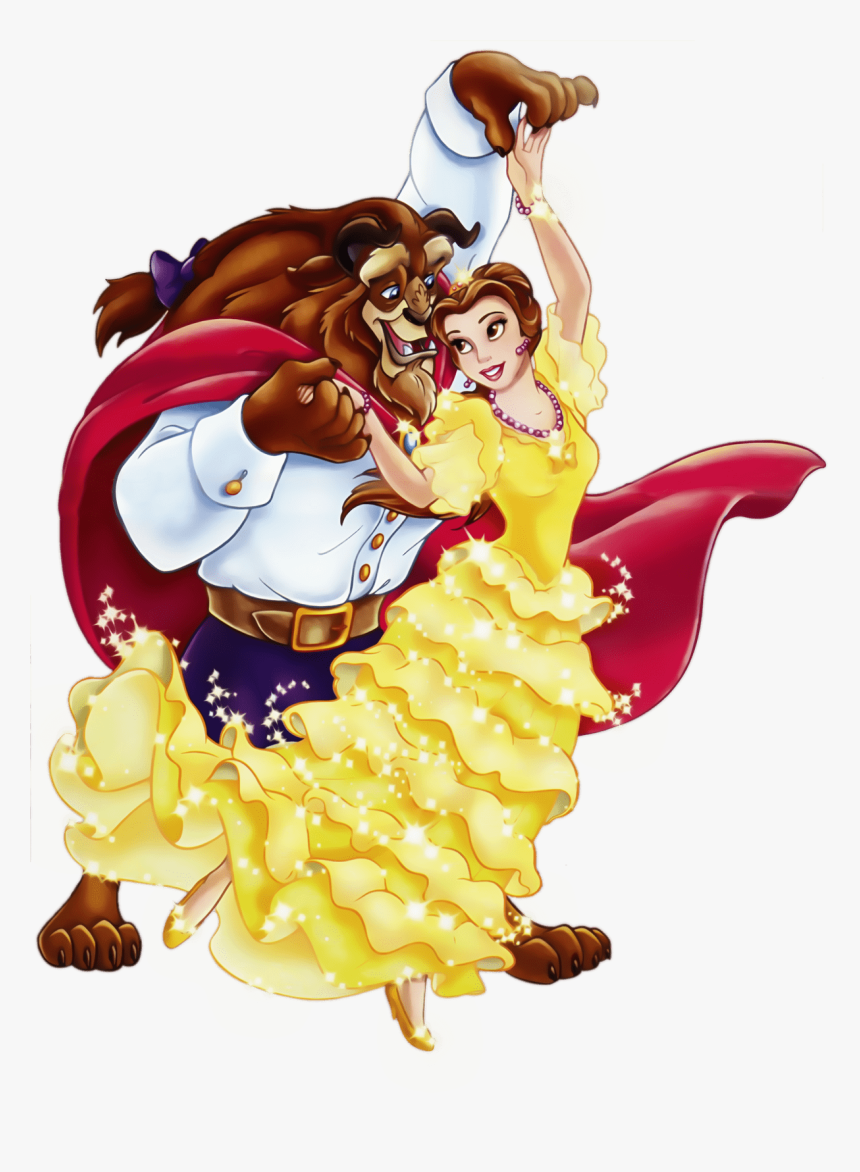 Belle Dancing With The Beast, HD Png Download
