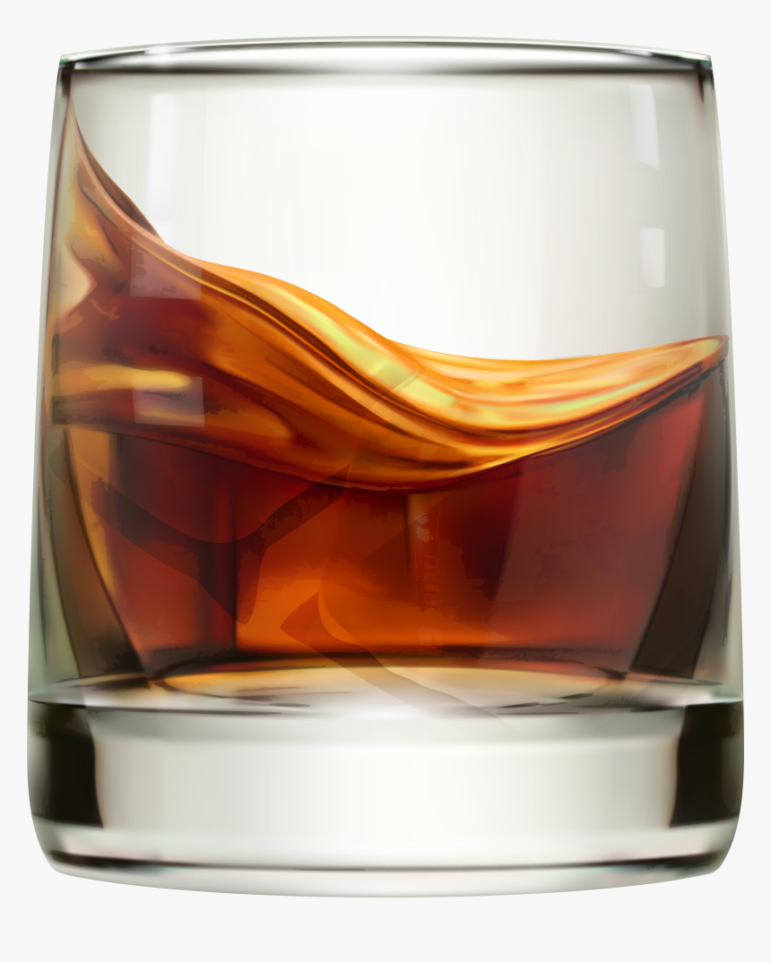 Cigar Clipart Bourbon Glass, HD Png Download