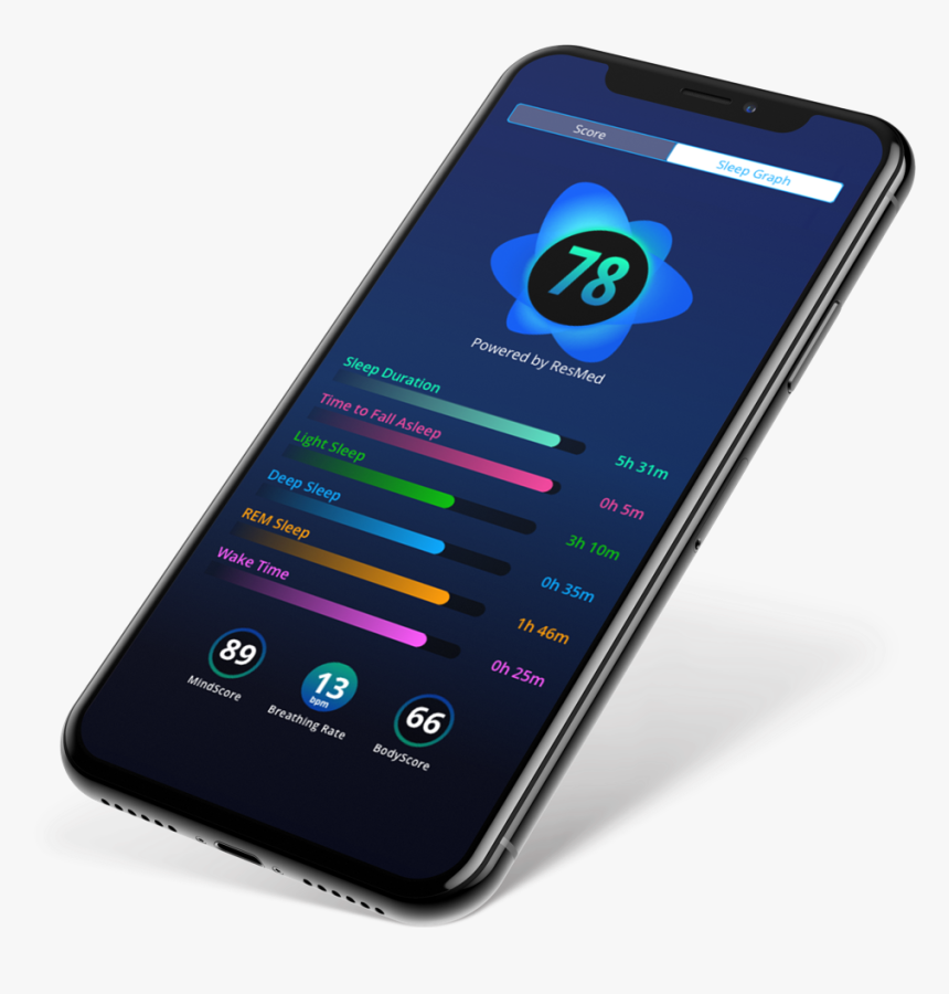Sleep Score App, HD Png Download