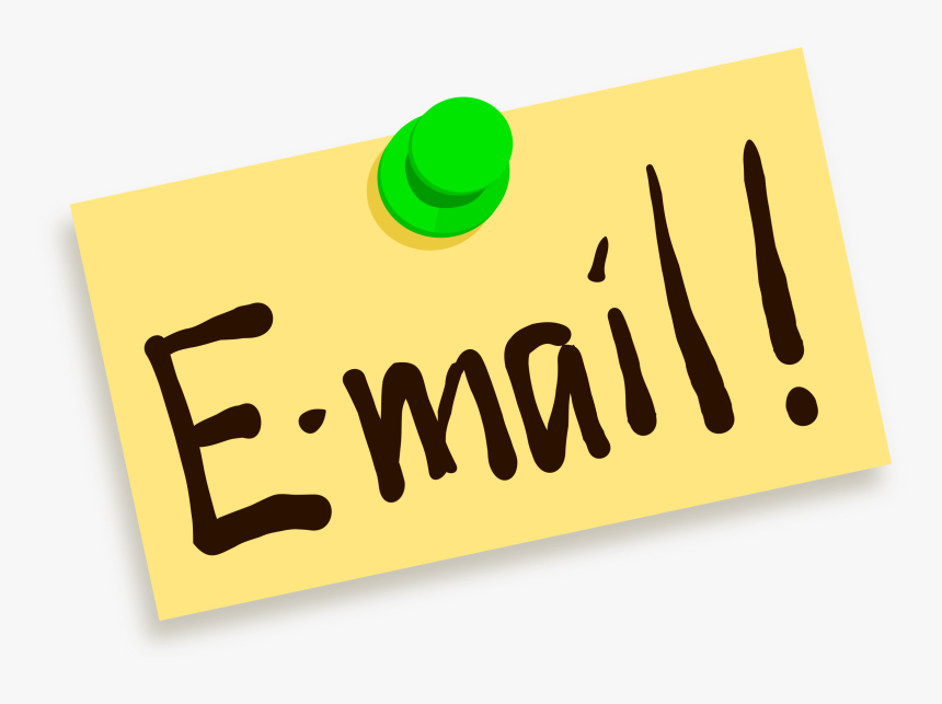 Thumbtack Note Email Clip Arts, HD Png Download