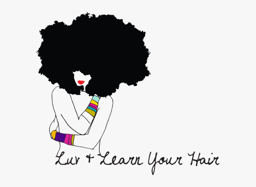 Afro-textured Hair Silhouette Black Hair, HD Png Download