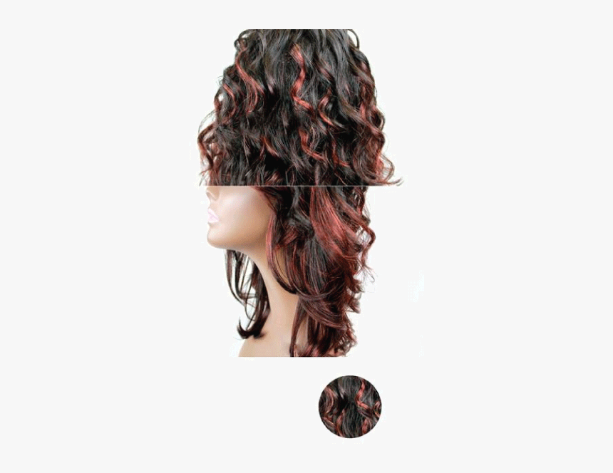 Girl Wig Png, Transparent Png