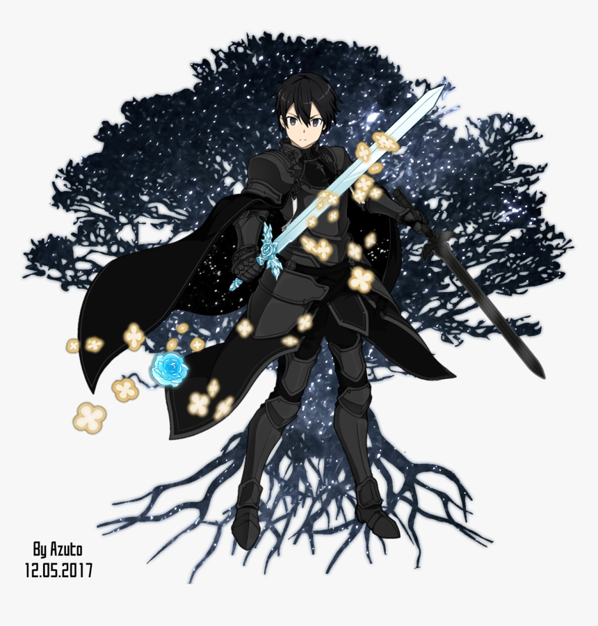 Kirito And Asuna Png, Transparent Png