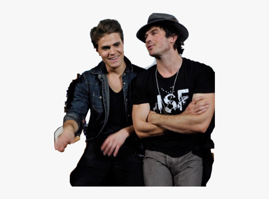 #hello #brother #tvd #iansomerhalder #paulwesley #damon, HD Png Download