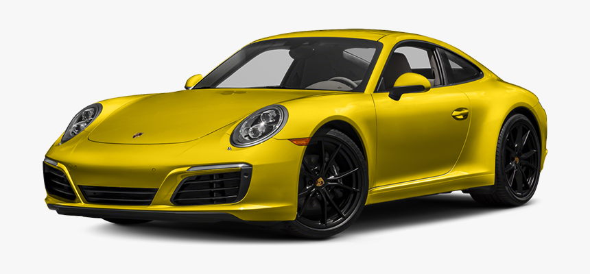 2017 Porsche 911 Yellow, HD Png Download