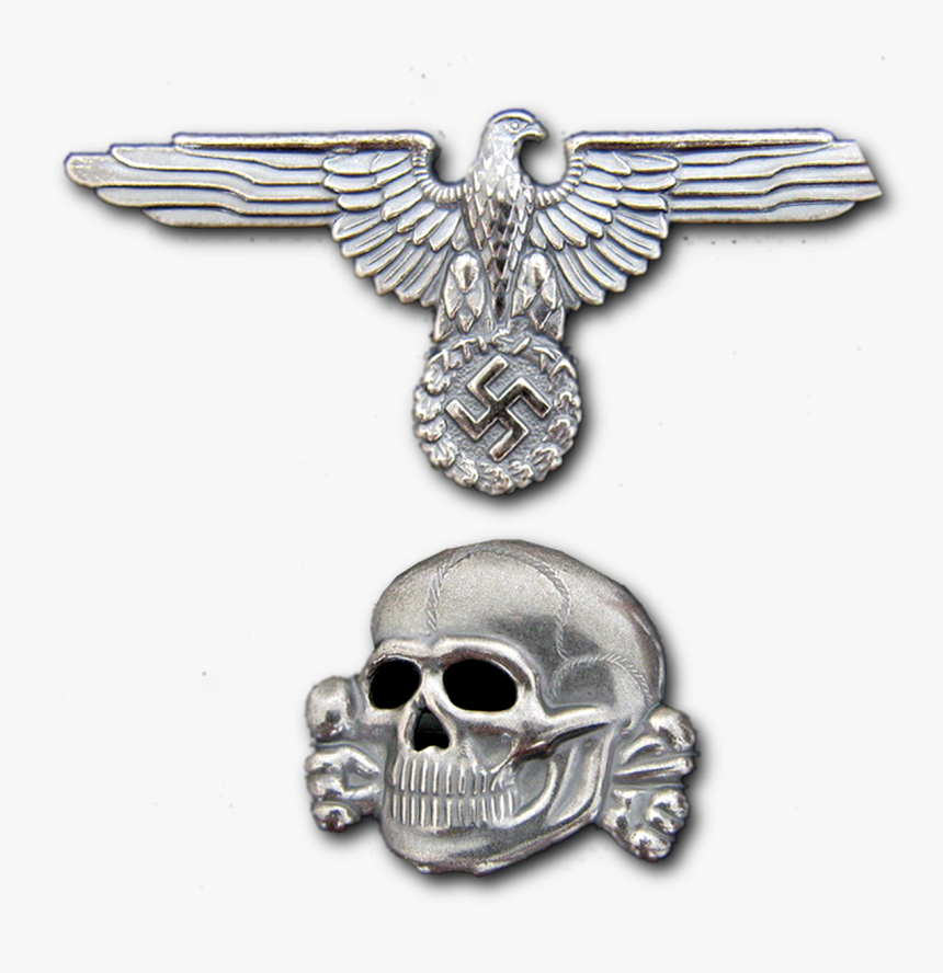 Ss Reichadler Und Totenkopf, HD Png Download