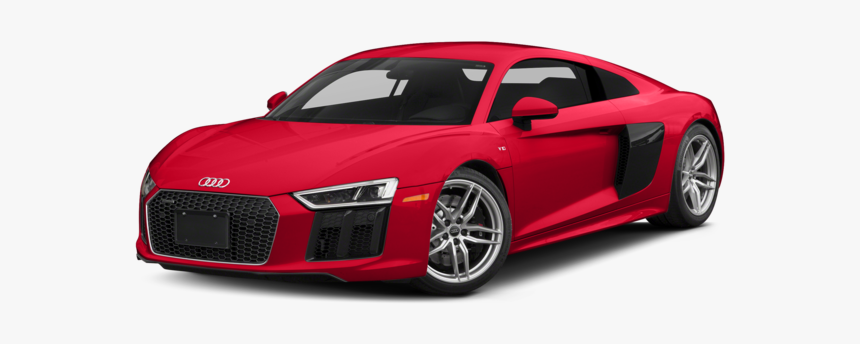 Red 2017 Audi R8, HD Png Download