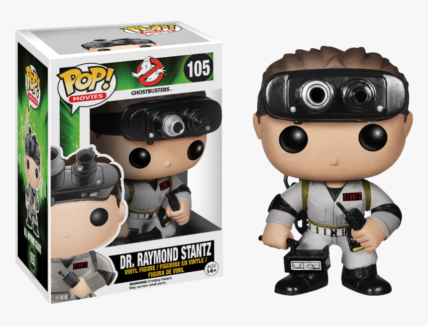 Ghostbusters Ray Stantz Pop Vinyl, HD Png Download