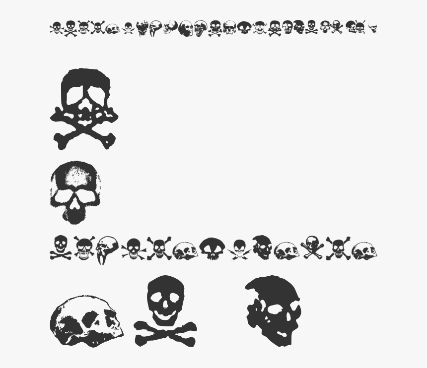 Totenkopf Png, Transparent Png