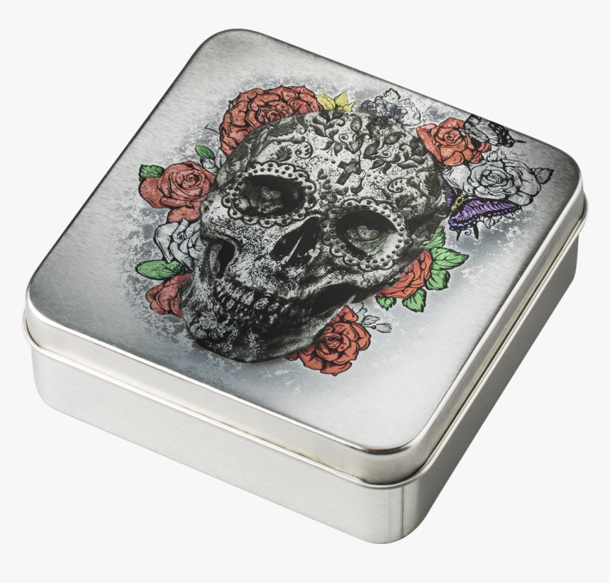 5 $ Dollar La Catrina Skull Totenkopf Ultra High Relief, HD Png Download