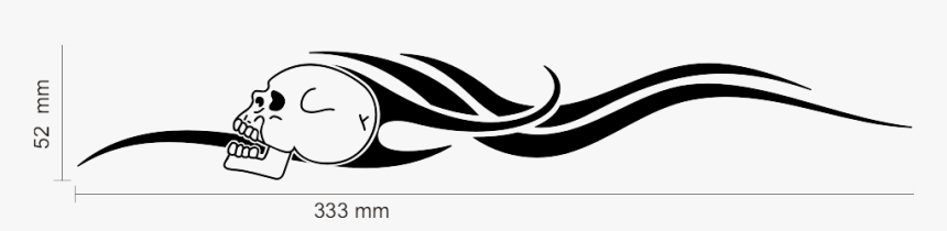 Totenkopf Png, Transparent Png