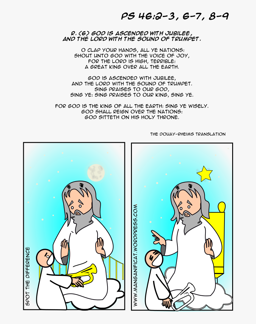 Ascension Of Our Lord Psalms, HD Png Download