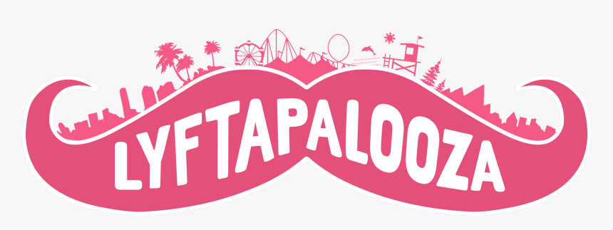 Lyft Mustache Png, Transparent Png