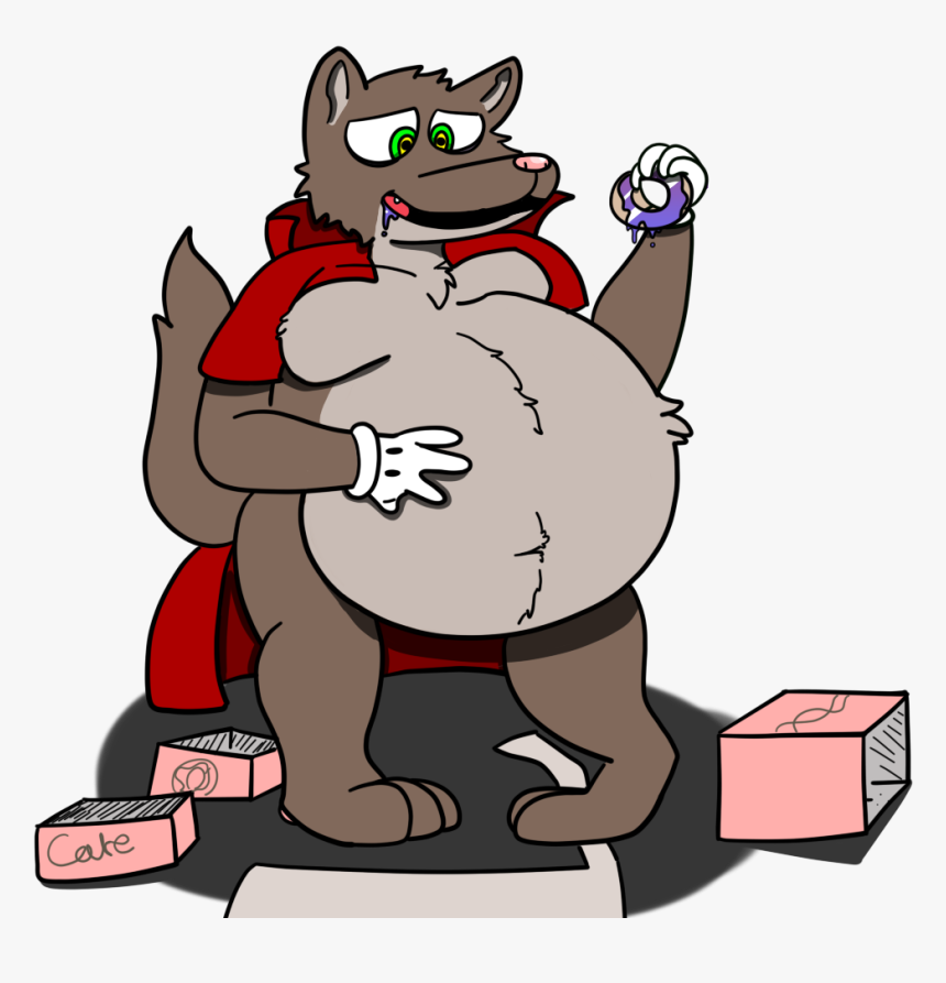 Donut Cake Theif - Cartoon, HD Png Download