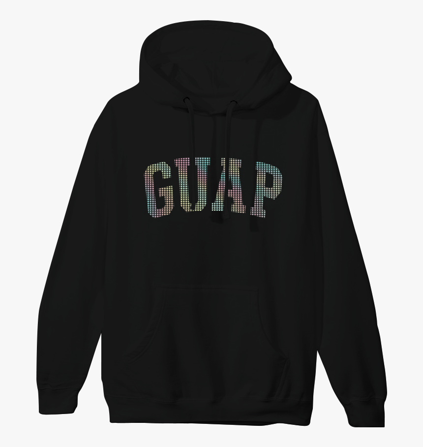 Guap Rainbow Rhinestone Hoodie 
 Class Lazyload Lazyload - Hoodie, HD Png Download