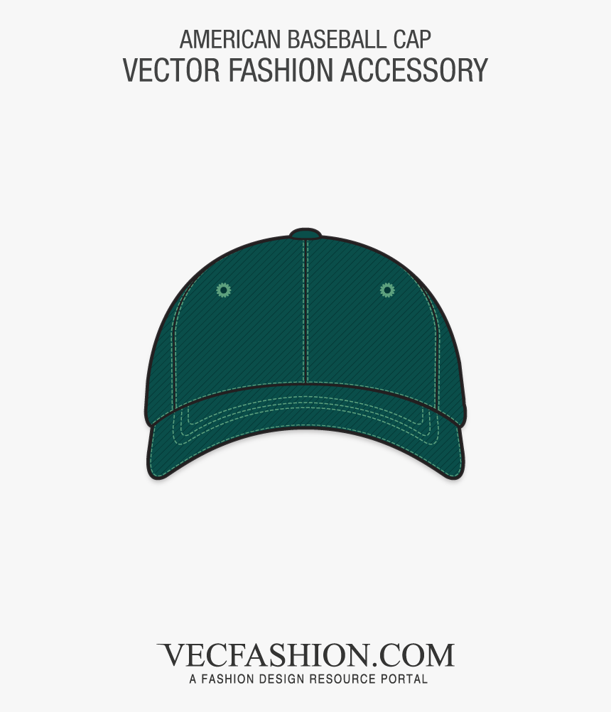 Baseball Cap Vector - Baseball Cap, HD Png Download