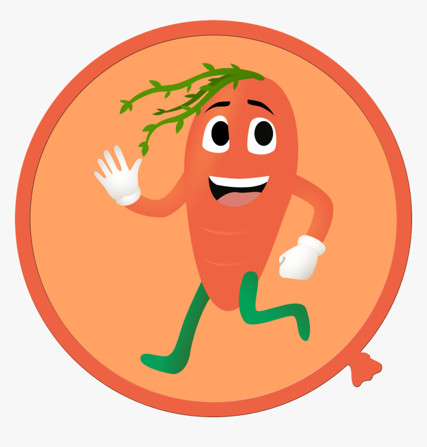 Cartoon Fruit And Vegetable Wall Decals - Cartoon, HD Png Download