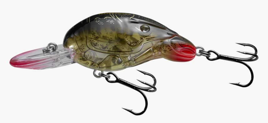 Red Dark Green Crank Bait Used For Bass Feeding On - Livetarget Tennessee Craw, HD Png Download