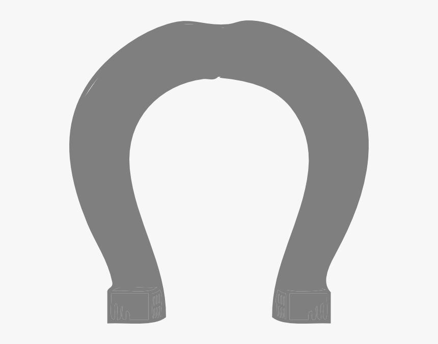 Horseshoe Svg Clip Arts - Horse Shoe Template, HD Png Download