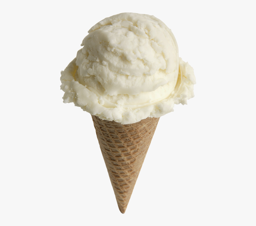 Ice Cream, Food, And Cone Image - Vanilla Ice Cream Gif, HD Png Download