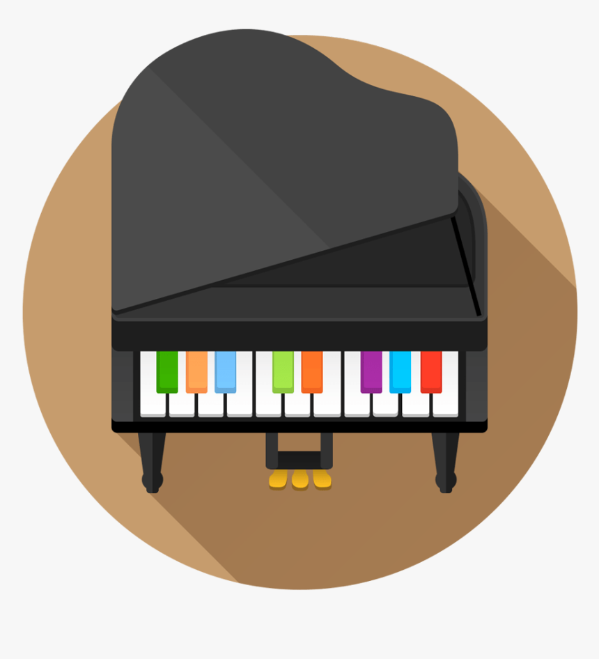 Color Fonts - Piano - Piano, HD Png Download
