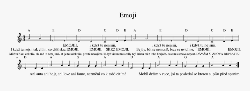 Sheet Music, HD Png Download