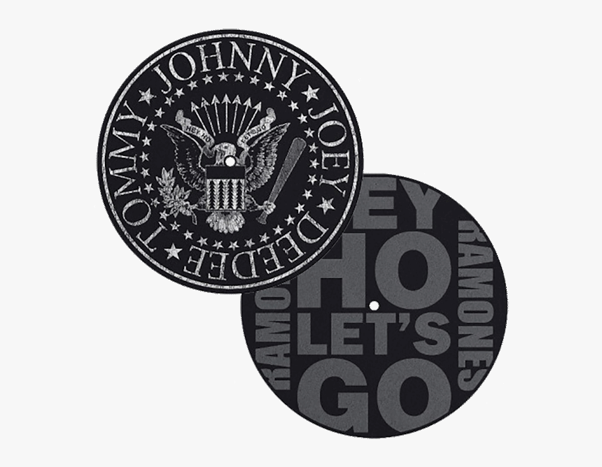 Ramones, Classic Seal & Hey Ho, Slipmat Set - Ramones Seal, HD Png Download