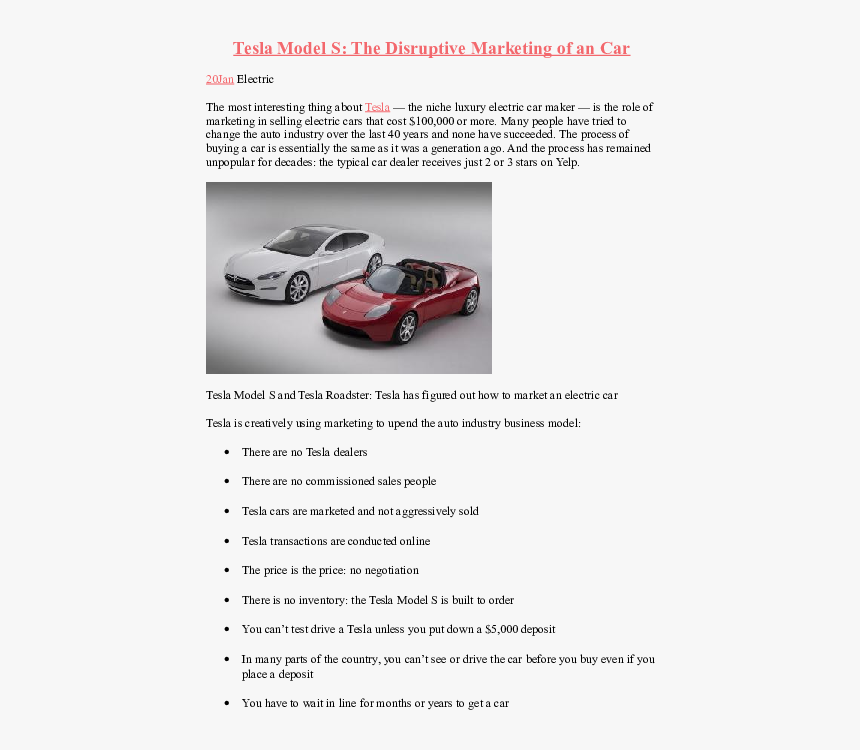 Tesla Model S, HD Png Download