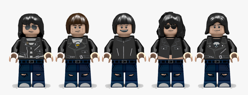 Lego Ramones Minifigures, HD Png Download