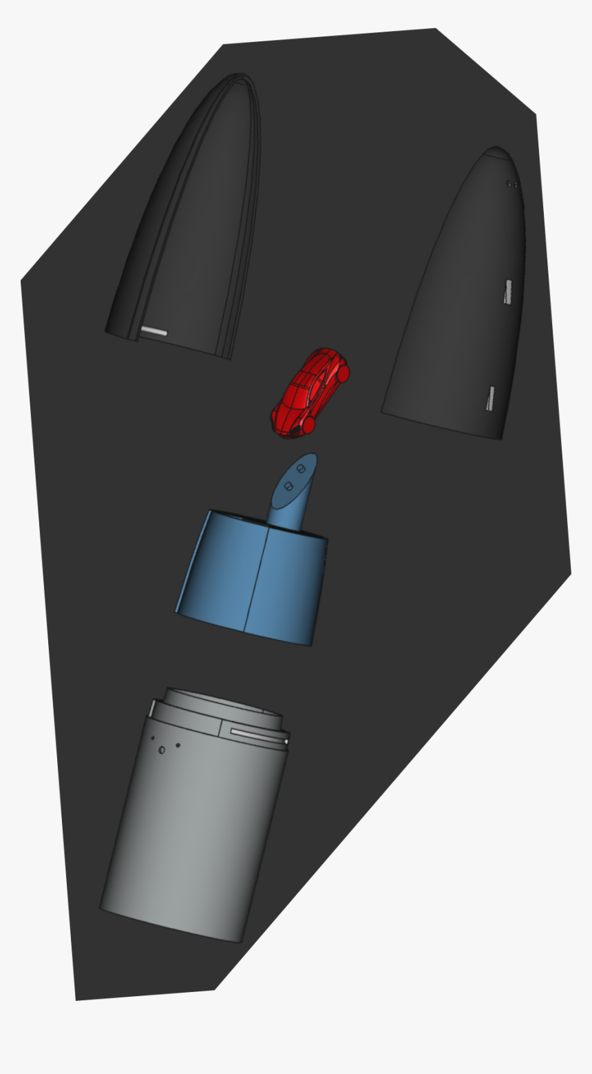 Where The Fairing Mechanism Ejected The Tesla As Planned - Mouse, HD Png Download