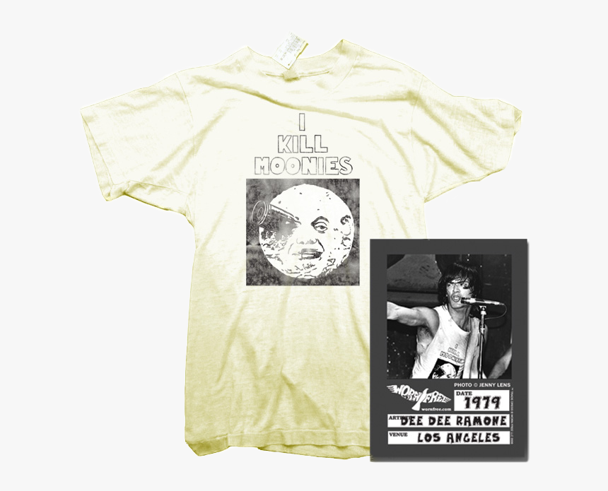 Transparent Ramones Png - Dee Dee Ramone T Shirt, Png Download