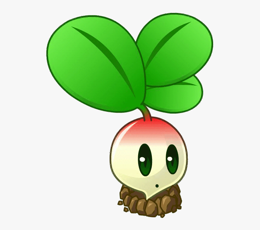 Crops Clipart Radish Plant - Small Radish Pvz, HD Png Download