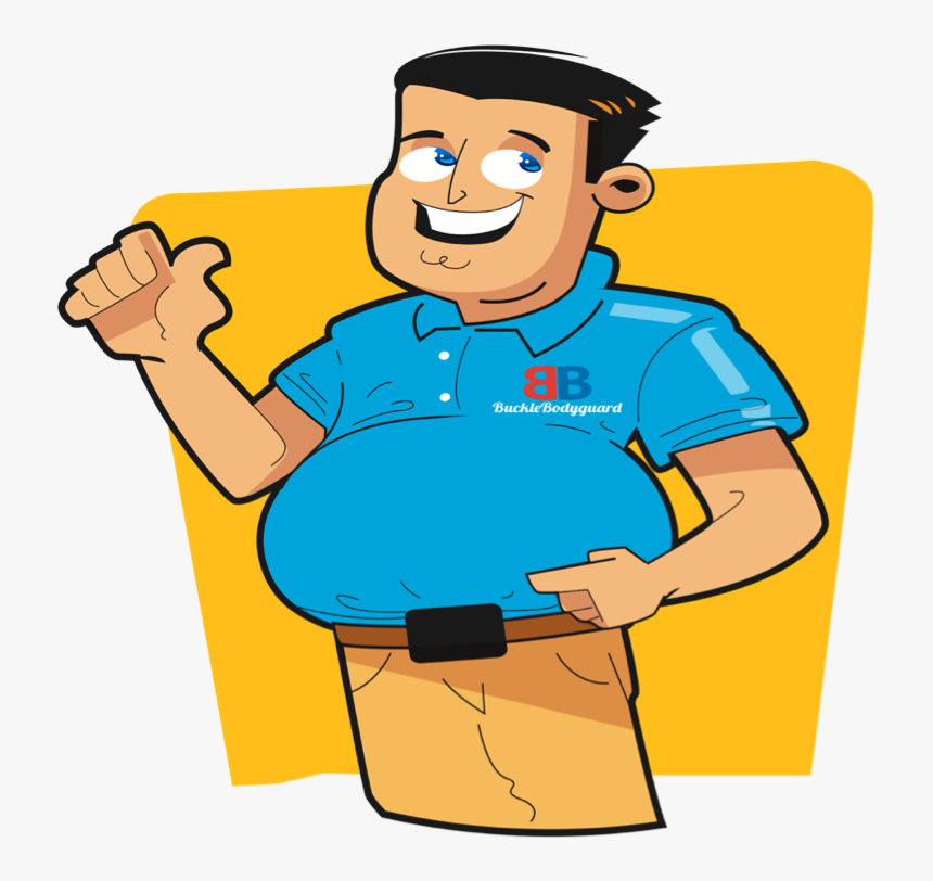 No More Belt Buckle Pain - Buckle Bodyguard, HD Png Download