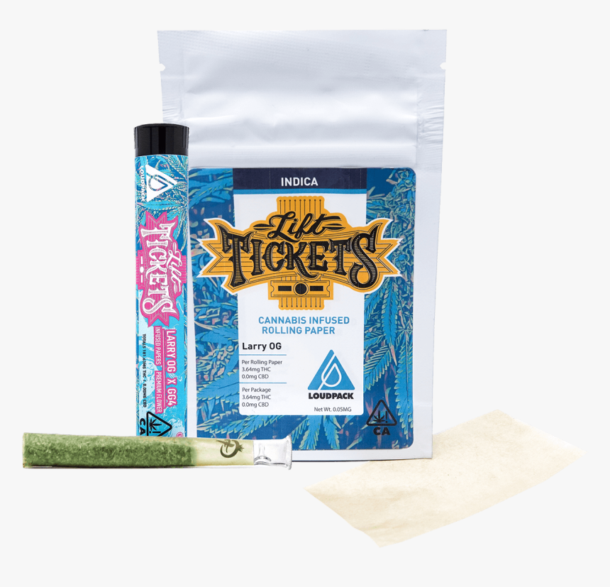 Lift Ticket Infused Papers, HD Png Download