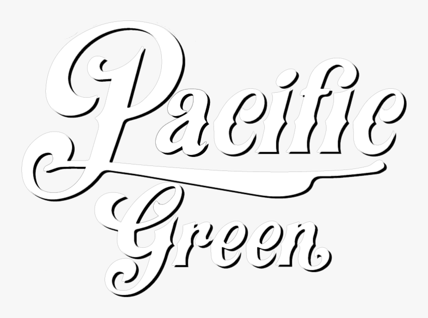 Pacific Green Cannabis Dispensary - Calligraphy, HD Png Download