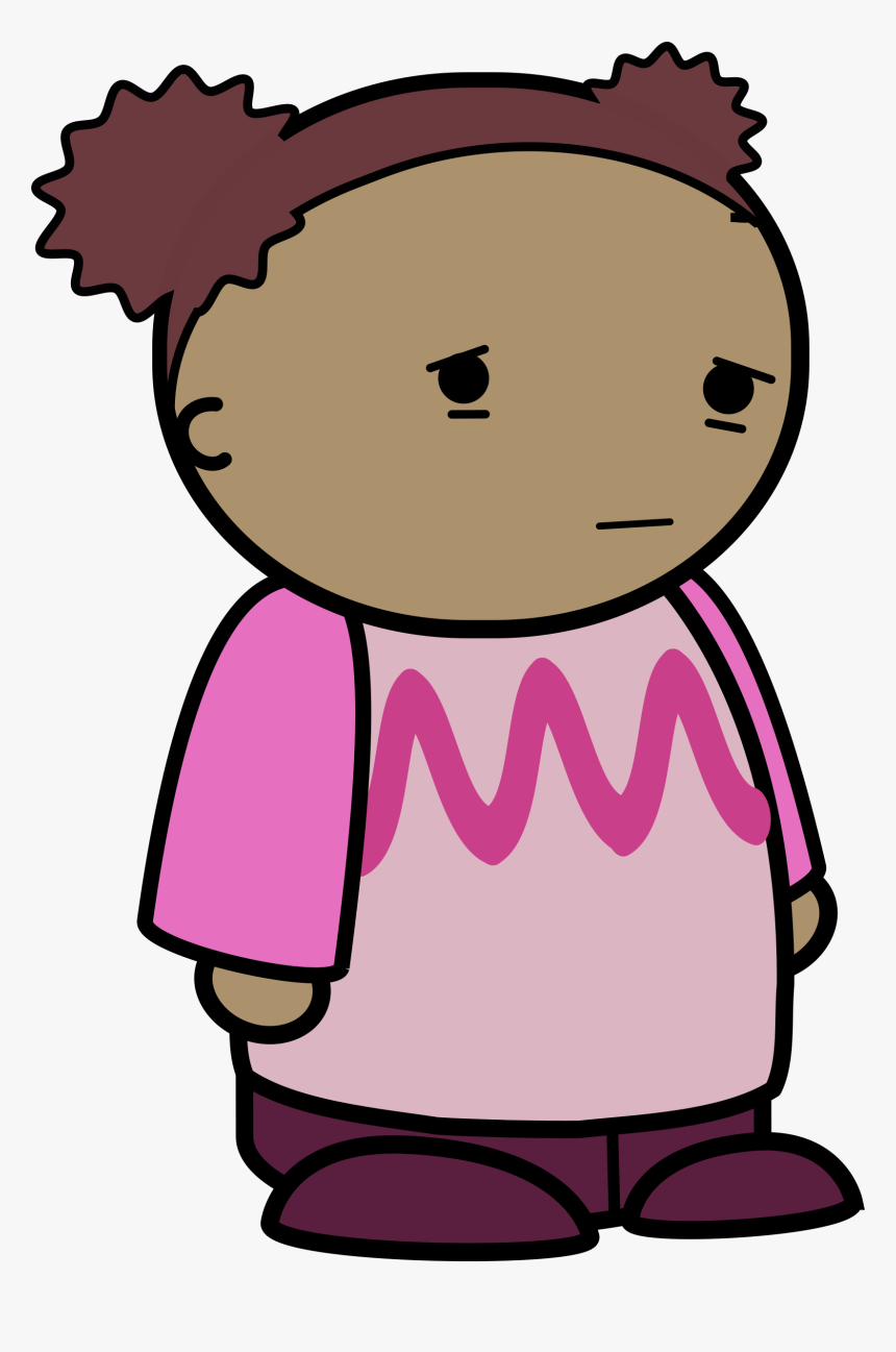 Pink,emotion,woman - Characters For A Comic Book, HD Png Download
