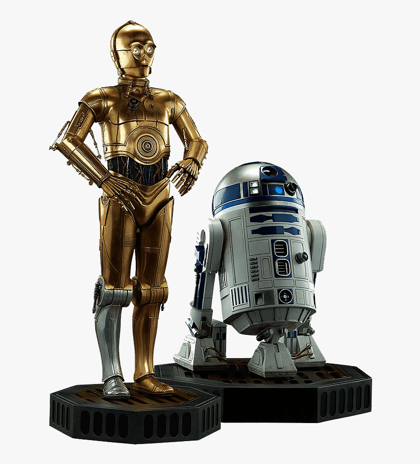 R2d2 And C3po Png, Transparent Png