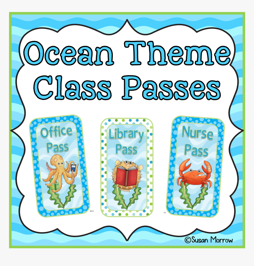 Transparent Ocean Theme Clipart, HD Png Download