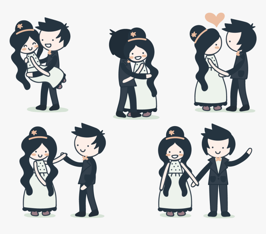 Significant Other Couple - Cute Couple Vector Png, Transparent Png