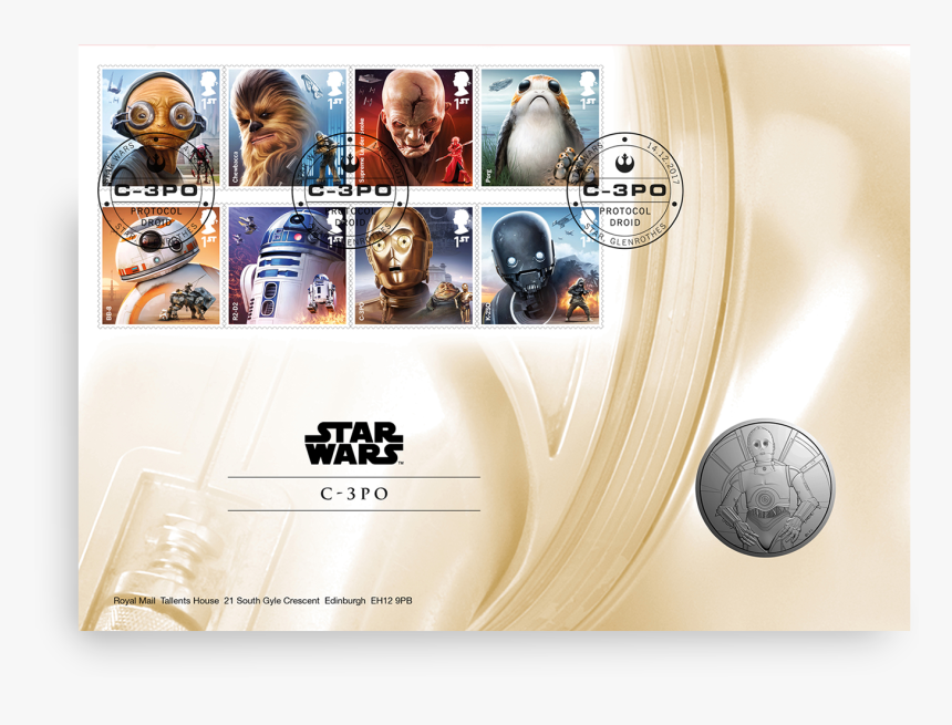 Royal Mail Star Wars, HD Png Download