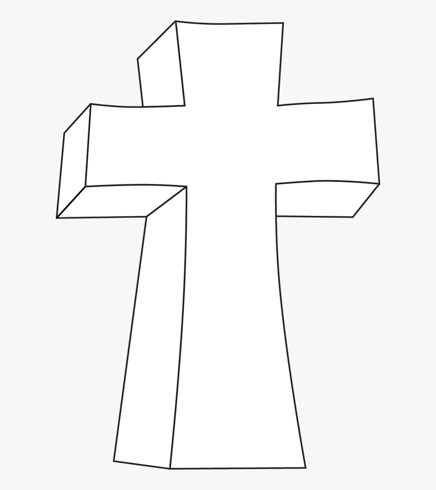 Transparent Gravestone Png - Cross, Png Download